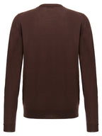 JOHN SMEDLEY Brown Wool Cardigan