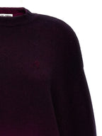 The Attico Purple Wool Short Dress