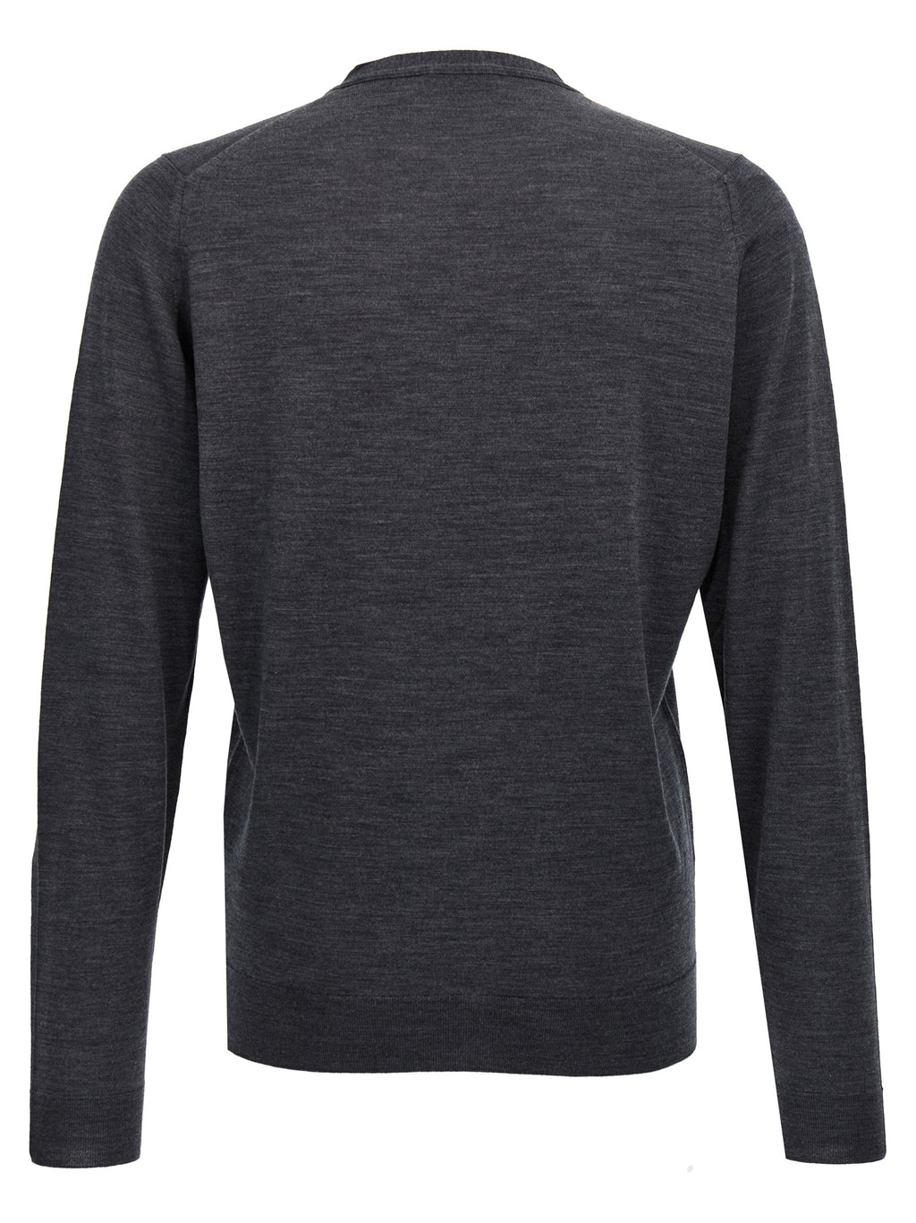 JOHN SMEDLEY Gray Wool Cardigan