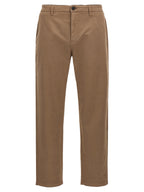 Department 5 Brown Cotton Casual Pants
