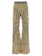 Etro Multicolor Wool Flared Pants