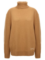 A.P.C. Beige Virgin Wool Cardigan