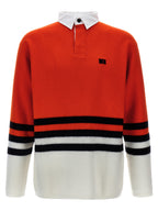 WALES BONNER Multicolor Wool Polo Shirt