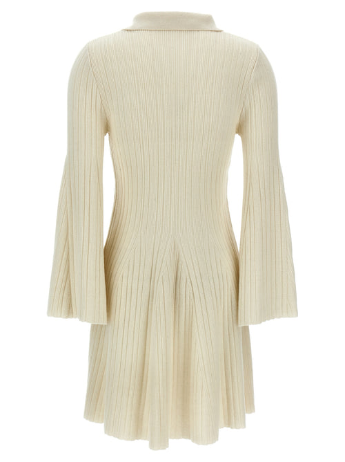 ANTONINO VALENTI White Cashmere Mini Skirt