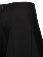 Valentino Garavani Black Virgin Wool Mini Skirt