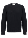 MA'RY'YA Black Wool Cardigan