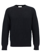 MA'RY'YA Black Wool Cardigan