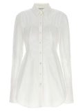 Nensi Dojaka White Cotton Blouse