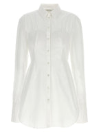 Nensi Dojaka White Cotton Blouse