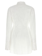 Nensi Dojaka White Cotton Blouse