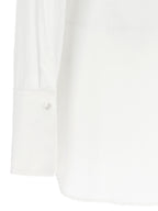 Nensi Dojaka White Cotton Blouse