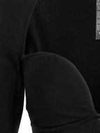 Nensi Dojaka Black Viscose Tank Tops