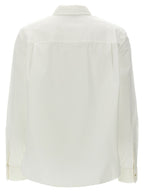 Tory Burch White Cotton Blouse