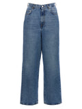 SÉFR Blue Cotton Jeans Denim