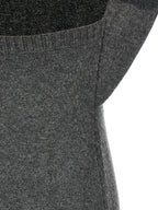 Courrèges Gray Wool Midi Dress