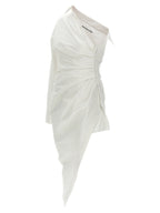 Alexander Wang White Cotton Short Dress