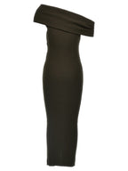 Courrèges Brown Viscose Long Dress