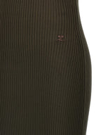Courrèges Brown Viscose Long Dress