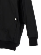 Rick Owens Black Nylon Bomber