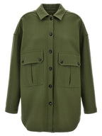 Fortela Bicolor Virgin Wool Blouse