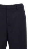 CELLAR DOOR Blue Polyethylene Casual Pants
