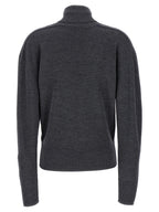 Burberry Gray Wool Cardigan