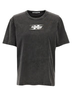 T BY ALEXANDER WANG Gray Cotton T-Shirt