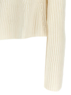 Loulou De Saison White Cashmere Cardigan