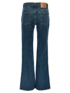 Y/PROJECT Blue Cotton Flared Jeans