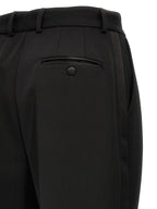 Dolce & Gabbana Black Virgin Wool Tuxedo