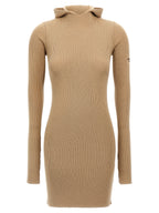 Fendi Beige Wool Short Dress