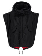 Junya Watanabe Black Nylon Full-Length Jacket