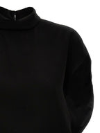 Max Mara Black Triacetate Short Dress
