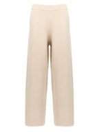 Max Mara Beige Viscose Casual Pants