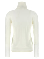 Max Mara White Virgin Wool Cardigan