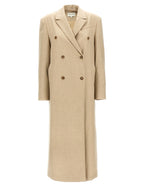 Loulou De Saison Beige Virgin Wool Coat