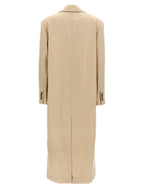 Loulou De Saison Beige Virgin Wool Coat