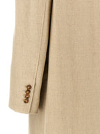 Loulou De Saison Beige Virgin Wool Coat