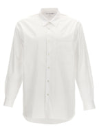 Comme Des Garçons White Cotton Blouse