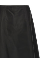 Marni Black Polyamide Midi Skirt