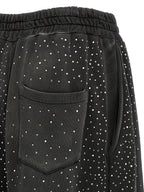 Giuseppe Di Morabito Black Cotton Joggers (Workout Pants)