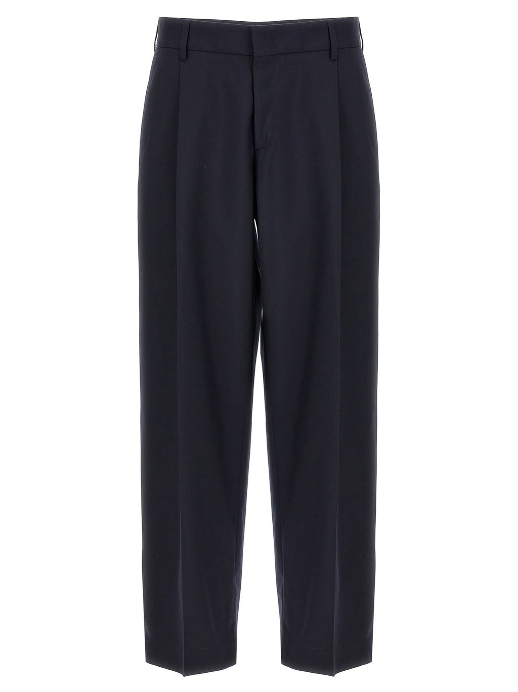 CELLAR DOOR Blue Polyester Dress Pants