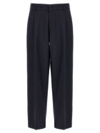 CELLAR DOOR Blue Polyester Dress Pants