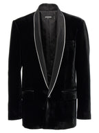 Dsquared² Black Viscose Blazer