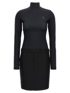 Coperni Black Polyester Short Dress
