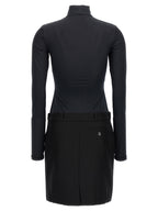 Coperni Black Polyester Short Dress
