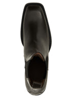 Khaite Brown Calfskin Chelsea Boots