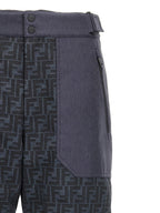 Fendi Blue Polyamide Sportswear