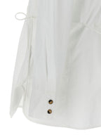Ganni White Cotton Blouse