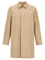 A.P.C. Beige Cotton Coat